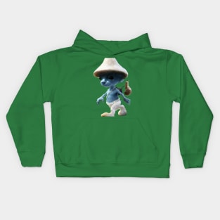 smurfcatmushroom meme Шайлушай Kids Hoodie